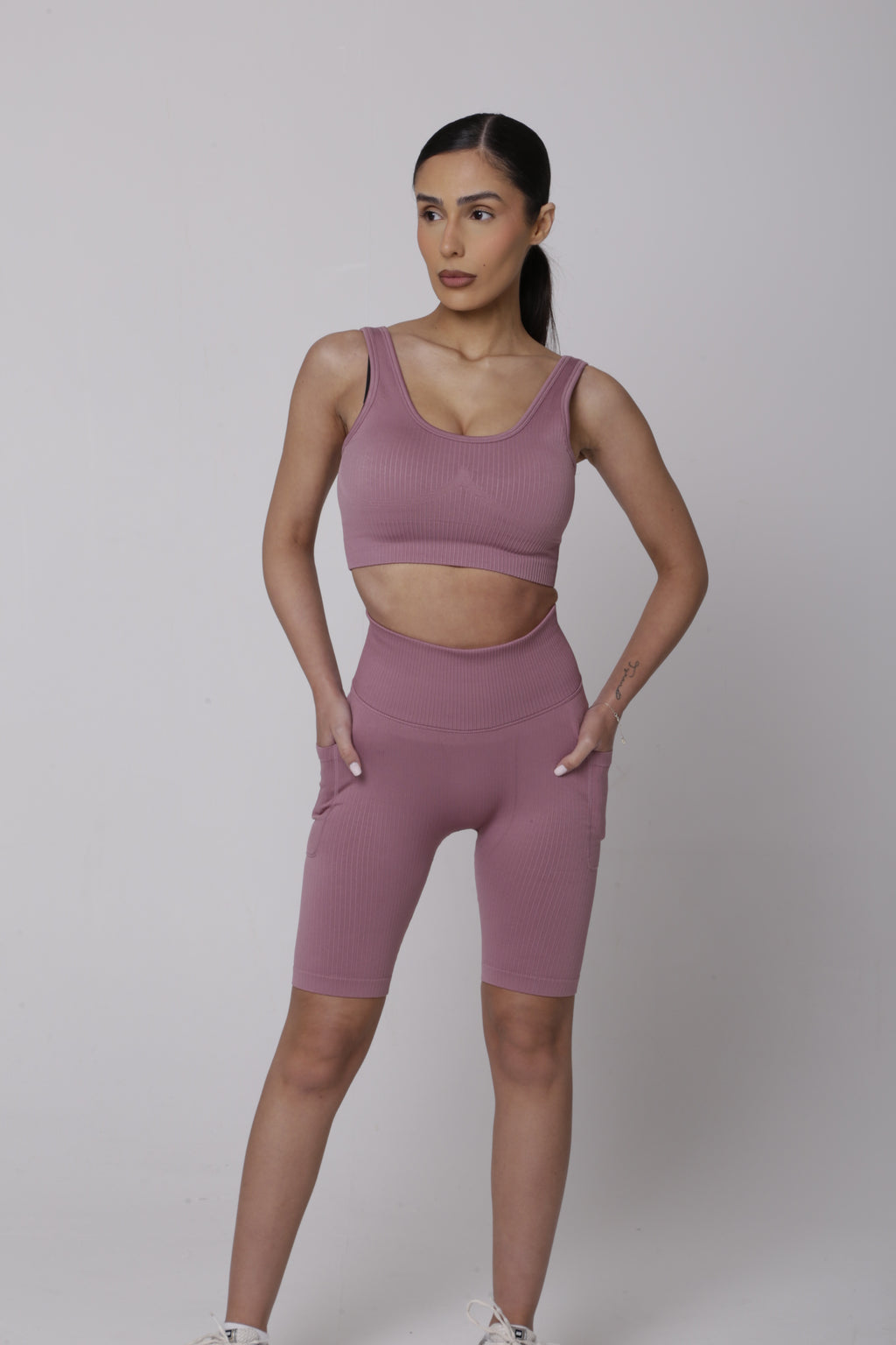 Ribbed-LUX Shorts