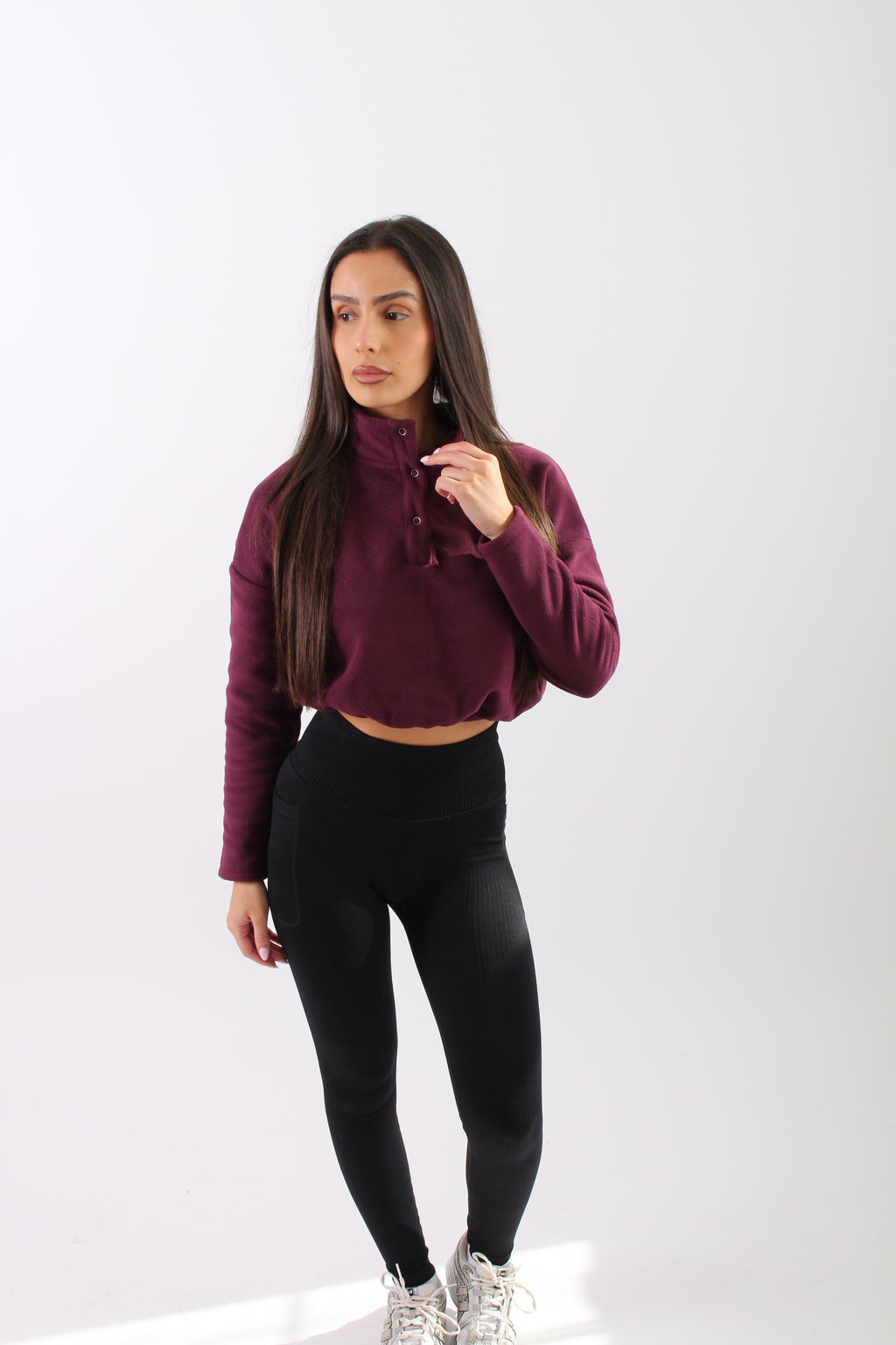 Prairie Cropped Fleece